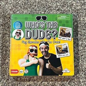 NWT-Who’s The Dude boxed game, age 16+